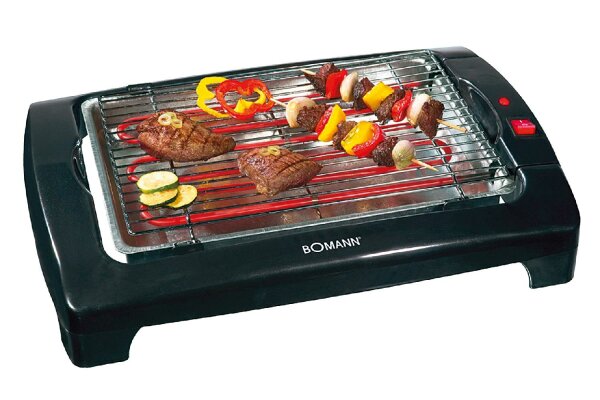 BOMANN Barbecuegrill BQ 1240 N  2000 W schwarz