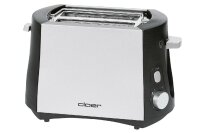 CLOER Toaster 3410 2Scheiben chrom/schwarz