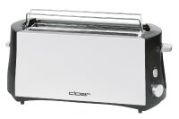CLO 3710 chrom m/schw Toaster