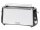 CLOER Toaster 3710 4Scheiben 1285Watt chrom/schwarz