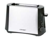 CLOER Toaster 3890 1Scheibe 600Watt Edelstahl/schwarz