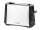 CLOER Toaster 3890 1Scheibe 600Watt Edelstahl/schwarz