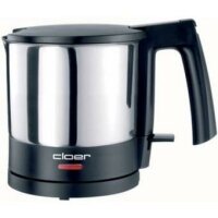 CLOER Wasserkocher 4720 1l 1800Watt schwarz/Edelstahl