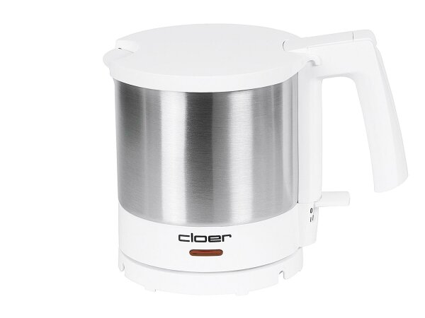CLOER Wasserkocher 4721 1l 1800Watt weiß/Edelstahl