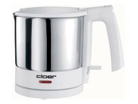 CLOER Wasserkocher 4721 1l 1800Watt weiß/Edelstahl