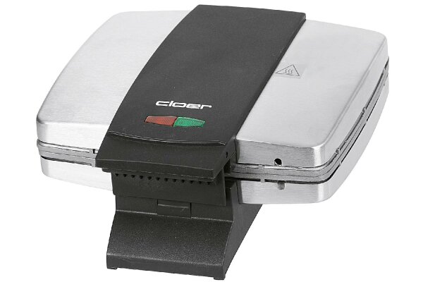 CLOER Sandwichmaker 6235 750Watt schwarz/silber