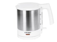 CLOER Wasserkocher 4711 1,5l 1800Watt weiß/Edelstahl