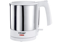 CLOER Wasserkocher 4711 1,5l 1800Watt weiß/Edelstahl