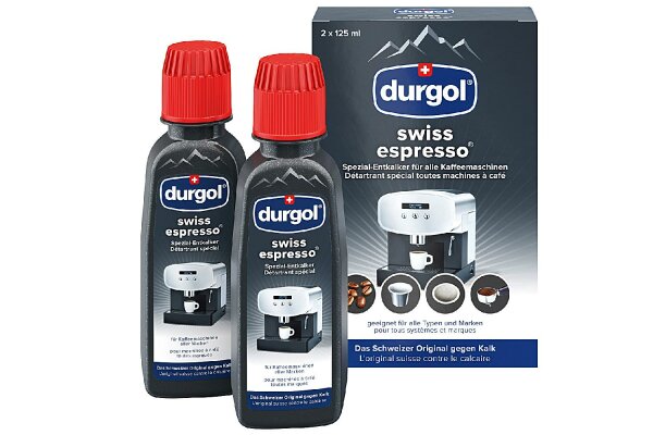 DURGOL Entkalker für Espressomaschinen 2 x 125 ml 2er Pack