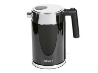 GRAEF Wasserkocher WK62EU 1,5 l 2000 W Edelstahl/schwarz