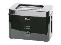 GRAEF Toaster TO62 1000 W schwarz