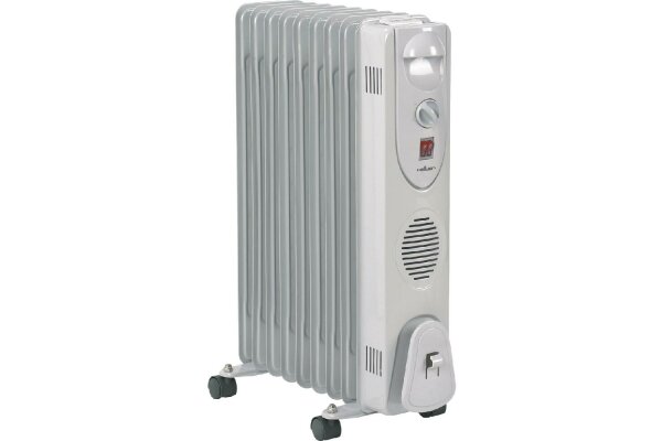 HELLER Radiator HRO 2009 9 Rippen 2000 W hellgrau