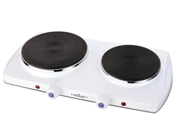 HELLER Kochplatte DK 15/10 2 Gusskochplatten Ø 145 mm/Ø 180 mm 1500 W weiß