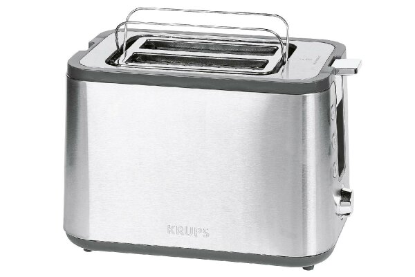 KRUPS Toaster KH 442 700 W Edelstahl/schwarz  