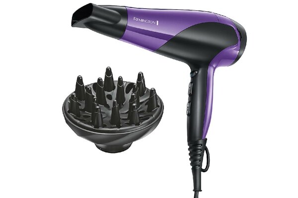 REMINGTON Haartrockner D 3190 2200 Watt schwarz/violett 