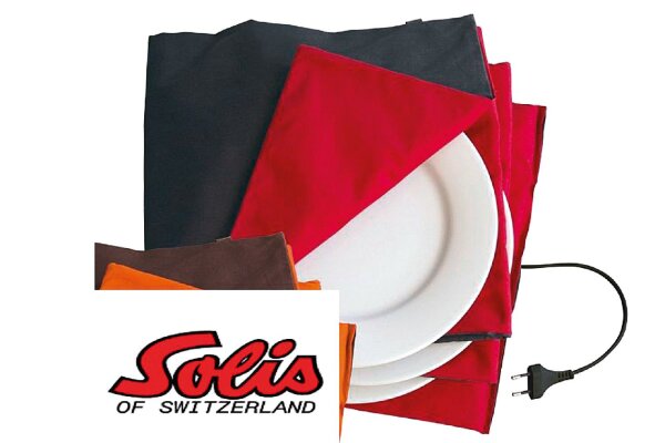 SOLIS Tellerwärmer Maxi Gourmet 906.31 schwarz/rot 