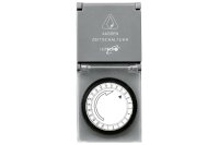 HEITECH Zeitschaltuhr Außen mit Klappdeckel mechanisch
