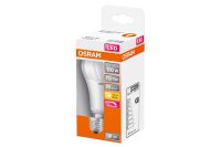 OSRAM LED Retrofitlampe CLASSIC A13WE27 matt 1521LM dim