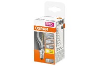 OSRAM LED Tropfenlampe P25 2,5W klar E14