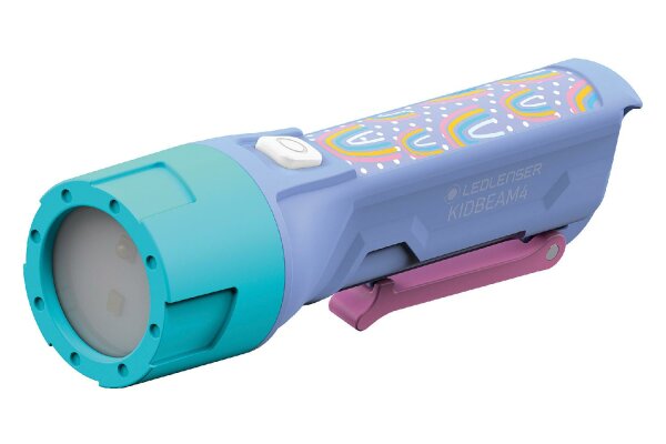 LED LENSER Kinder-Taschenlampe Kidbeam4 Regenbogen