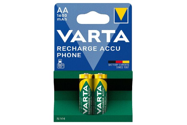 VARTA Akku 2 x Mignon 1,7 Ah T399 Blister