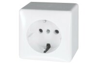 BLA Steckdose AP 1f.wei&szlig;
