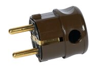 KOP Winkelstecker PVC braun