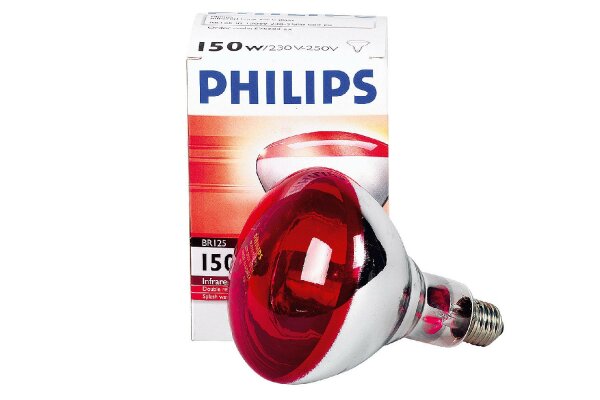 PHILIPS Infrarotlampe für Tieraufzucht 150 Watt