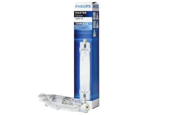 PHILIPS Metallhalogendampflampe RX7s 6500lm 70 Watt/830 119,6mm