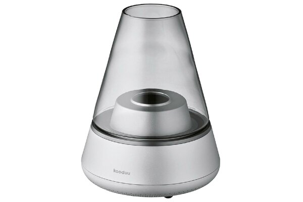 Nordic Light Pro silver Windlicht mit Bluetooth Musikbox