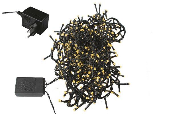LED-Lichterkette 400 LEDs warm 8m