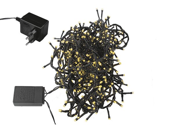 LED-Lichterkette 400 LEDs warm 8m