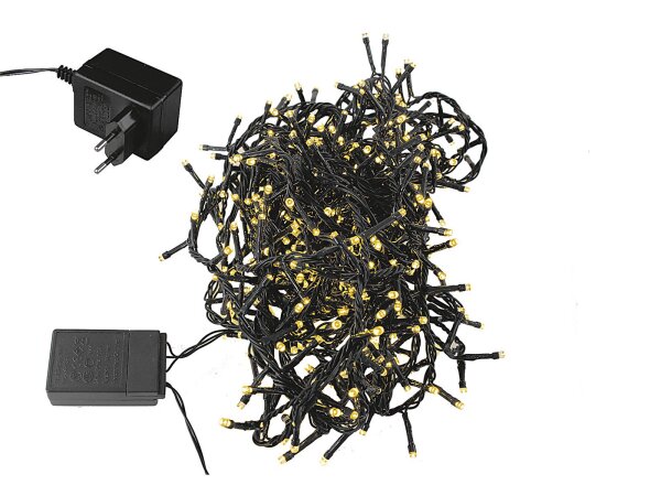 LED-Lichterkette 500 LEDs warm 10m
