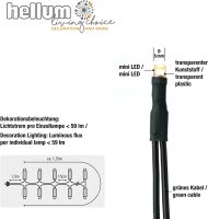 HELLUM LED Mini-Lichterkette 10er innen grün