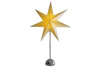 STAR TRADING LED-Standstern Cellcandle Metall/Papier...