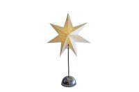 STAR TRADING LED-Standstern Cellcandle Metall/Papier...