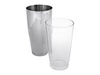 APS Boston Shaker Edelstahlbecher 700ml+Glas 400ml