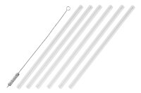Trinkhalm Glas 20cm 6er