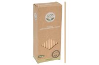 Trinkhalm Papier 100 St&uuml;ck