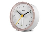 BRAUN Quarzwecker BC12PW pink/weiß