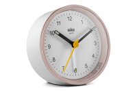 BRAUN Quarzwecker BC12PW pink/weiß