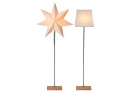 STAR TRADING Standleuchte Combipack shade and star 34x82cm