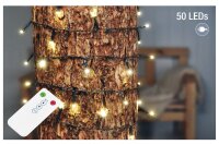 LED Lichterkette m.50 LED u.FB