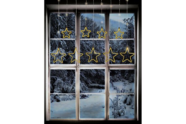 F-H-S Lichtervorhang Stern 684LED 1,6x1,10 IP44