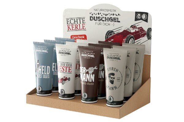 LA VIDA Display Duschgel 200ml Kerl 12 Stück