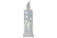 Kerze Grandy 14LED 15x50cm ws