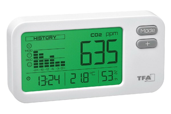 TFA CO2 Meßgerät Monitor AIR Co2 Coach