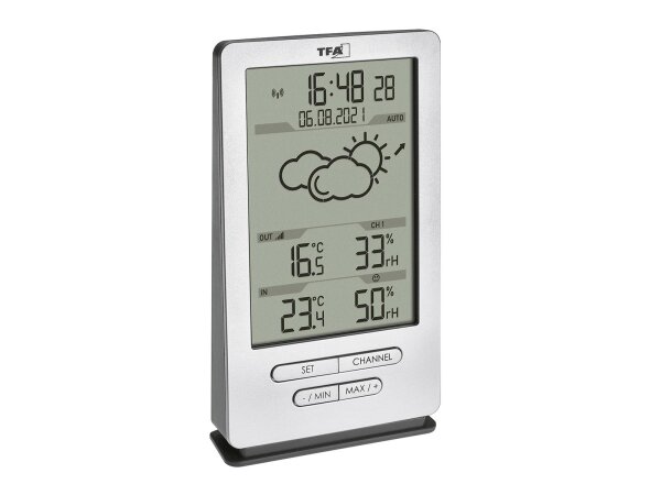 TFA Funk Wetterstation weiß
