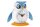 MEBUS Kinder Wecker Pinguin 9x10cm