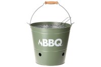Grill Tonne &Oslash;26,5x25cm gr&uuml;n